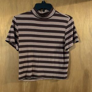 American Eagle Soft and Sexy Stripe Top Size L